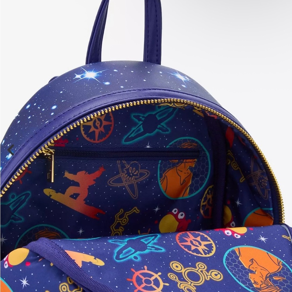 Loungefly Disney Treasure Planet RLS Legacy Mini Backpack NWT - Picture 4 of 4